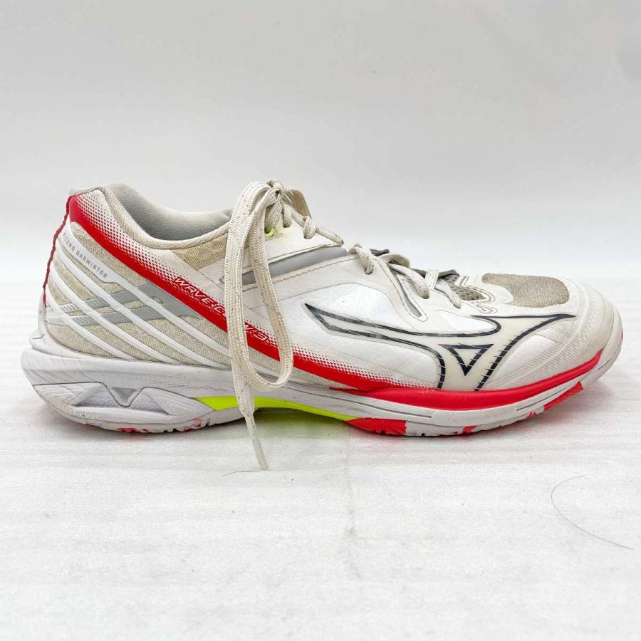 中古】ミズノ WAVE CLAW 3 ウエーブクロー バドミントンシューズ 24.5