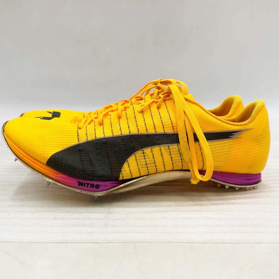 プーマ エヴォスピード 400 ニトロ 2 陸上スパイク 28cm 311854-01 メンズ PUMA 短距離 100-400m ハードル 中古】プーマ エヴォスピード 400 ニトロ 2 陸上スパイク 28cm 311854