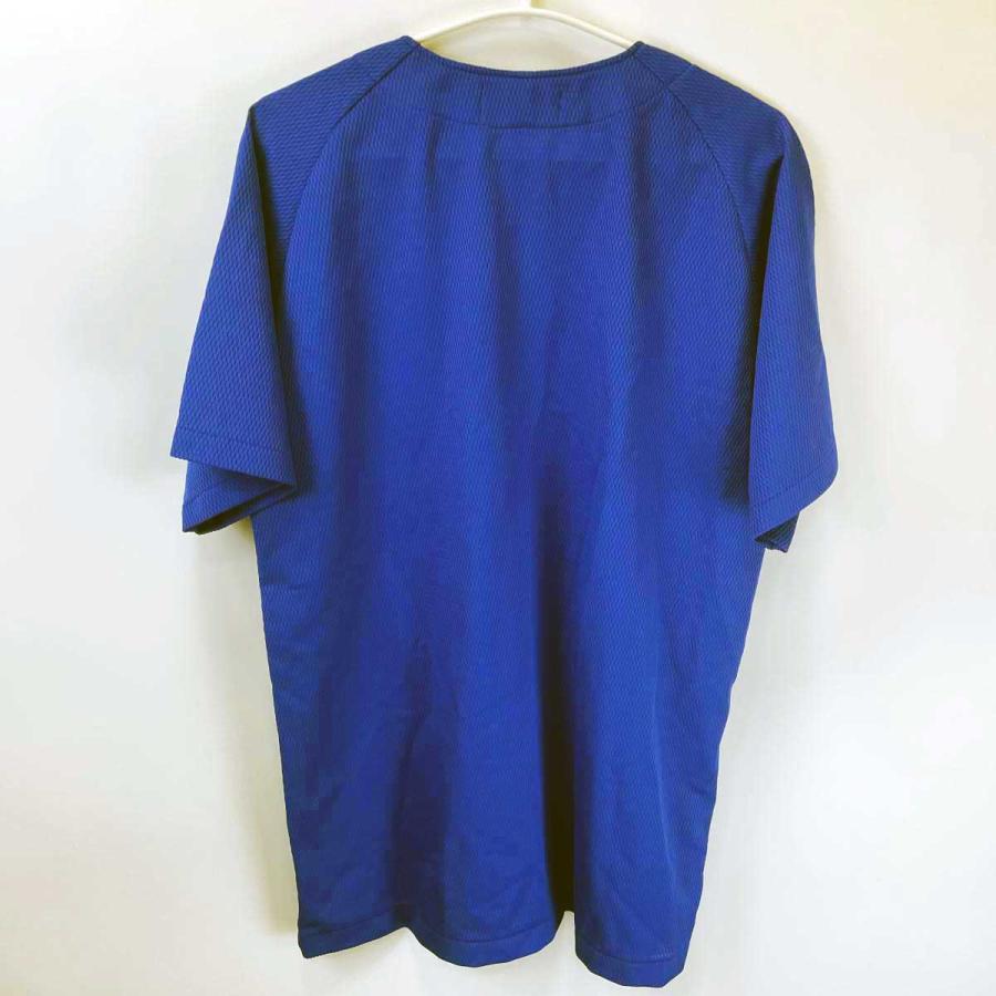 DESCENTE - デサント 横浜ベイスターズ ビジター ユニフォーム ベースボールシャツ L DESCENTE NPB プロ野球 中古】デサント 横浜ベイスターズ ビジター ユニフォーム ベースボール