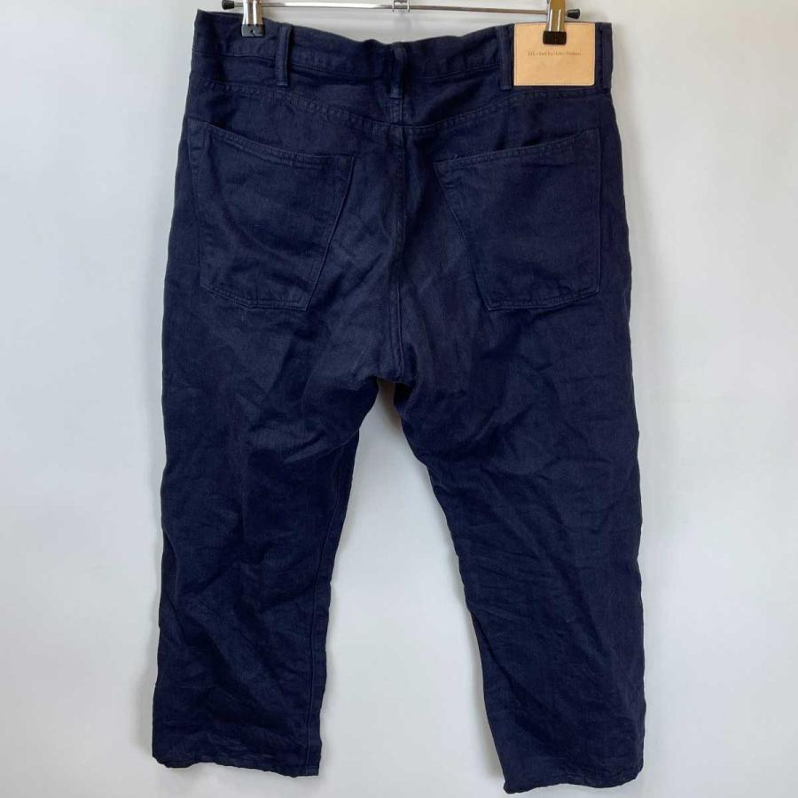 中古】EEL products イール プロダクツ 夏の砂浜デニム パンツ リネン 