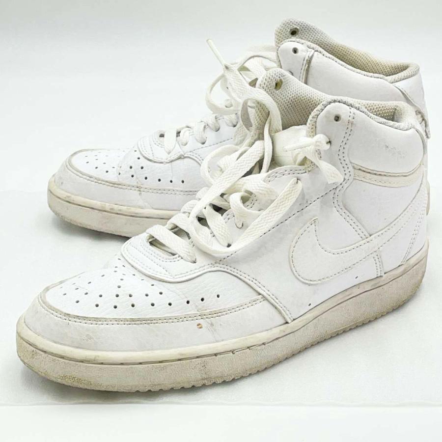 中古】ナイキ W COURT VISION MID SL コート ビジョン スニーカー 24cm