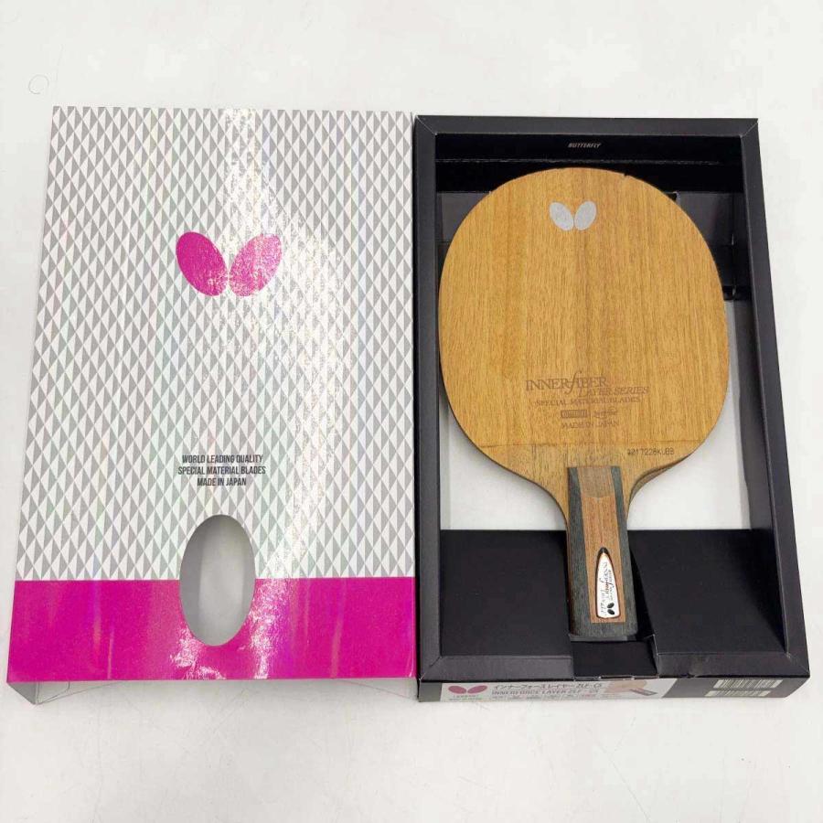 BUTTERFLY - バタフライ インナーフォース レイヤー ZLF CS 中ペン 卓球ラケット 23870 Butterfly 中古】バタフライ インナーフォース レイヤー ZLF CS 中ペン 卓球