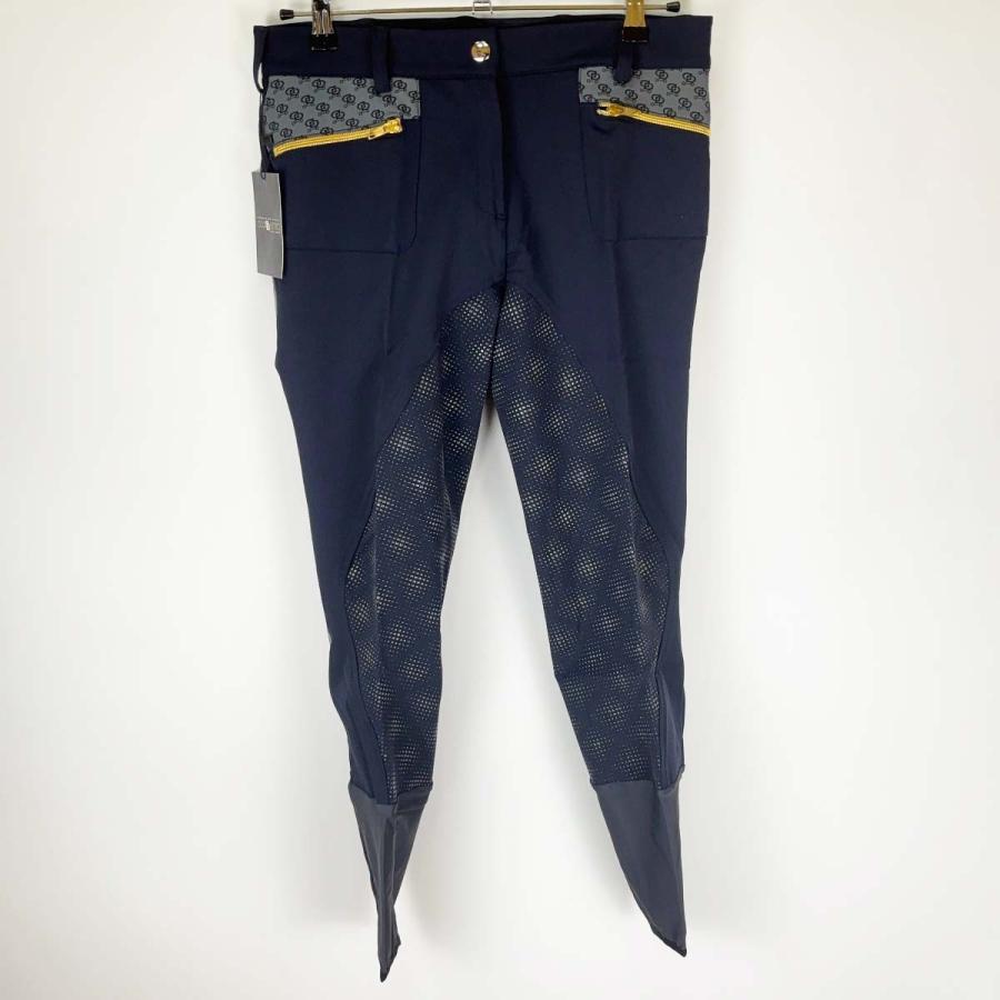 【未使用】Accademia Italiana アカデミアイタリアーナ BOLD パワーグリップ キュロット I46 ネイビー 乗馬 馬術 中古・未使用品】Accademia Italiana アカデミアイタリアーナ BOLD