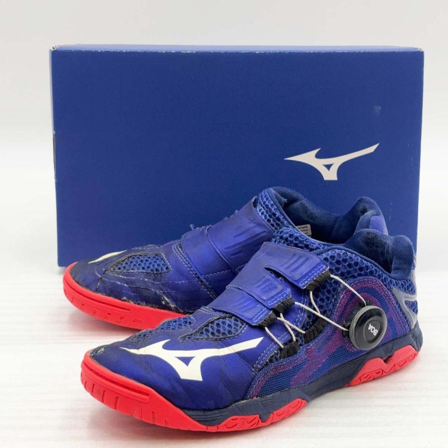 中古】ミズノ 卓球シューズ ウェーブメダル BOA WAVE MEDAL 23.5cm 