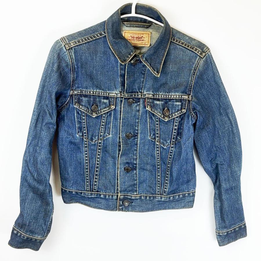 中古】リーバイス デニムジャケット Gジャン S 78500-0307 レディース 