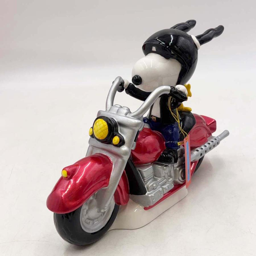 中古・未使用品】WESTLAND スヌーピー ジョーライダー フィギュア 貯金