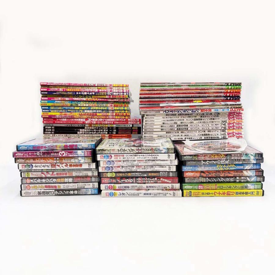 ［計66冊］ 釣り雑誌セット(付録DVD25本付) ルアーマガジンソルト アングリングソルト フィッシングソルティー 磯・投釣り情報 ソルト＆ストリーム ほか 中古】［計66冊］釣り雑誌セット(付録DVD25本付) ルアーマガジンソルト