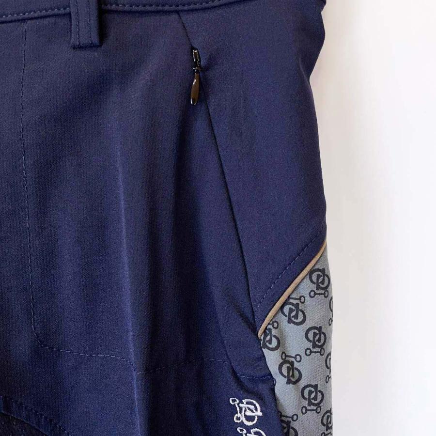 【未使用】Accademia Italiana アカデミアイタリアーナ キュロット パンツ ワンウェイ パワーグリップ 44 ネイビー 117604 レディース 乗馬 馬術 乗馬ズボン 中古・未使用品】Accademia Italiana アカデミアイタリアーナ
