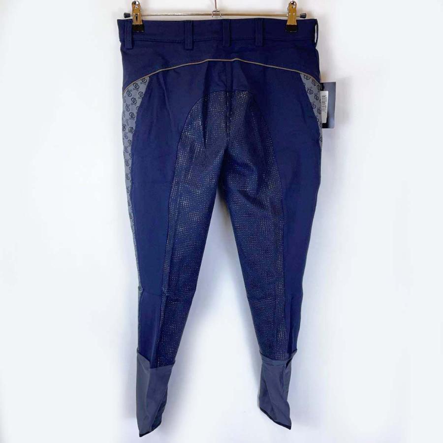 【未使用】Accademia Italiana アカデミアイタリアーナ キュロット パンツ ワンウェイ パワーグリップ 44 ネイビー 117604 レディース 乗馬 馬術 乗馬ズボン 中古・未使用品】Accademia Italiana アカデミアイタリアーナ