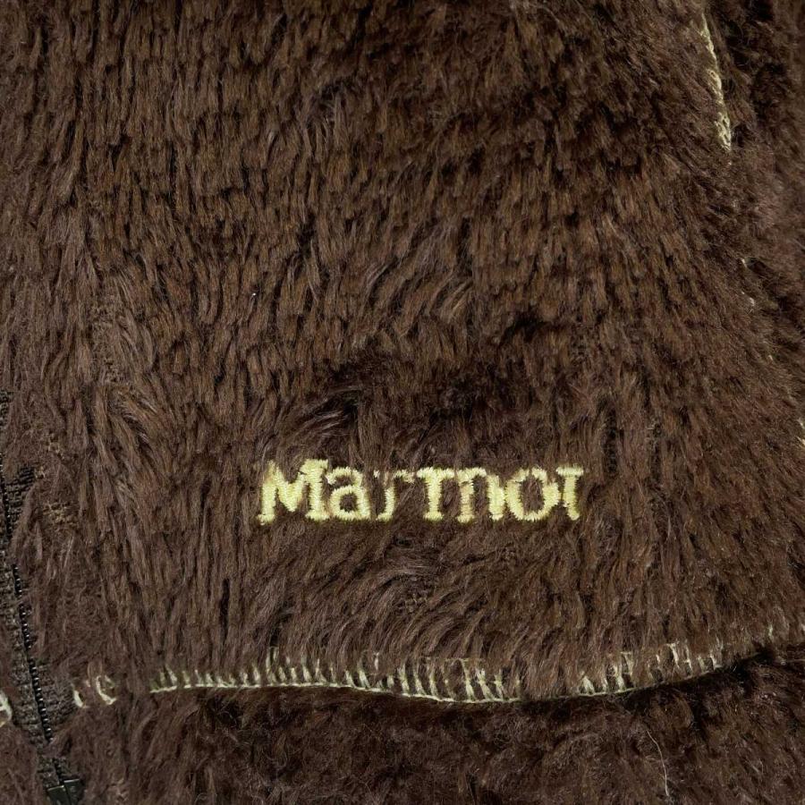 マーモット フリースジャケット S ブラウン レディース Marmot アウトドアウェア 中古】マーモット フリースジャケット S ブラウン レディース Marmot