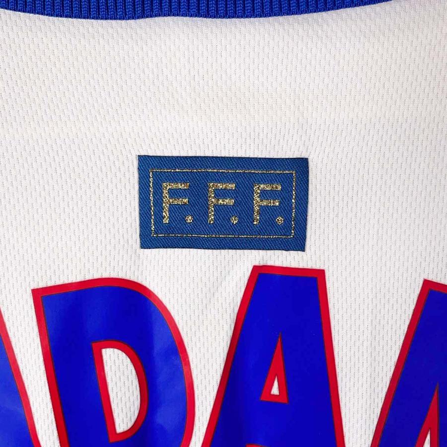 中古】アディダス フランス代表 ユニフォーム #10 ジダン 1998.7.12