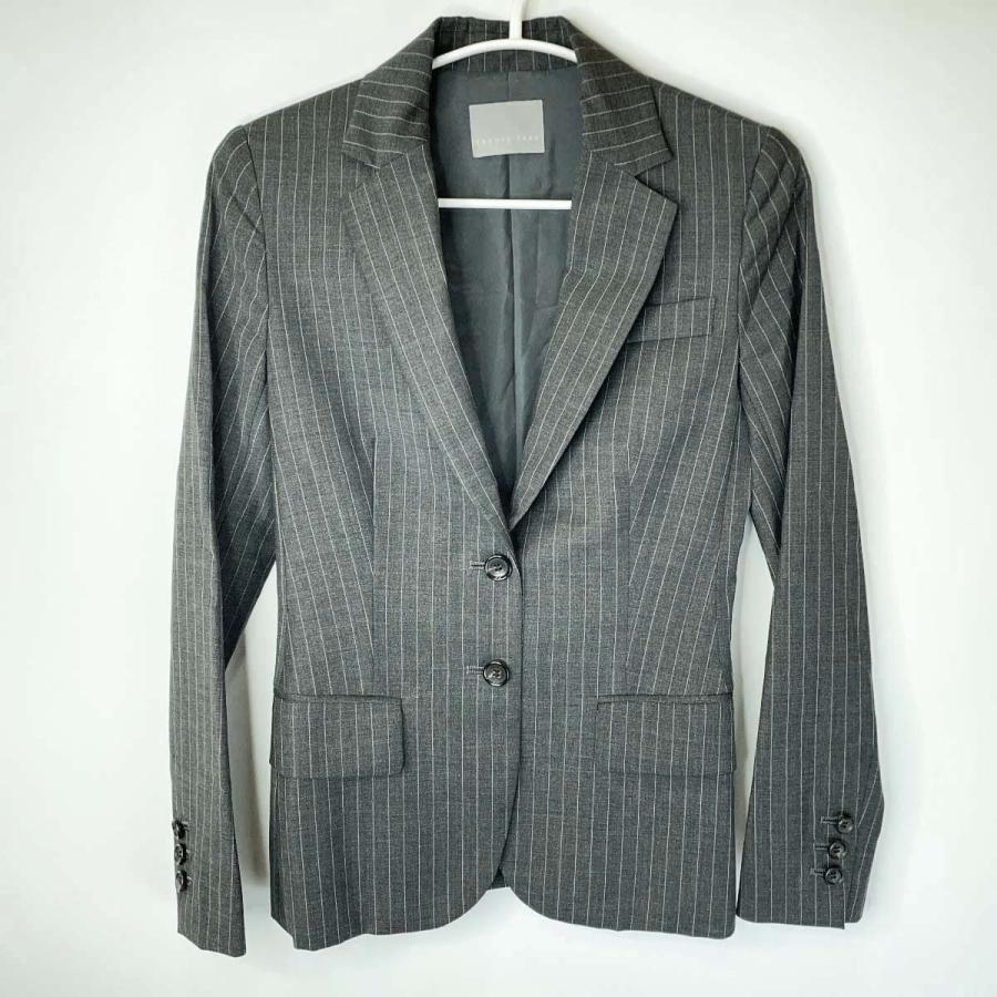 中古】theory luxe セオリーリュクス スーツ セットアップ ストライプ