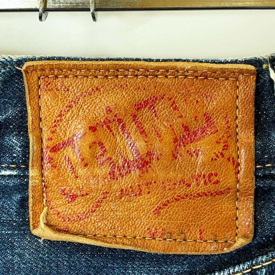 DENIME ドゥニーム デニムパンツ オリゾンティ 32 メンズ D-HG1118 革パッチ セルビッチ 中古】DENIME ドゥニーム デニムパンツ オリゾンティ 32 メンズ D