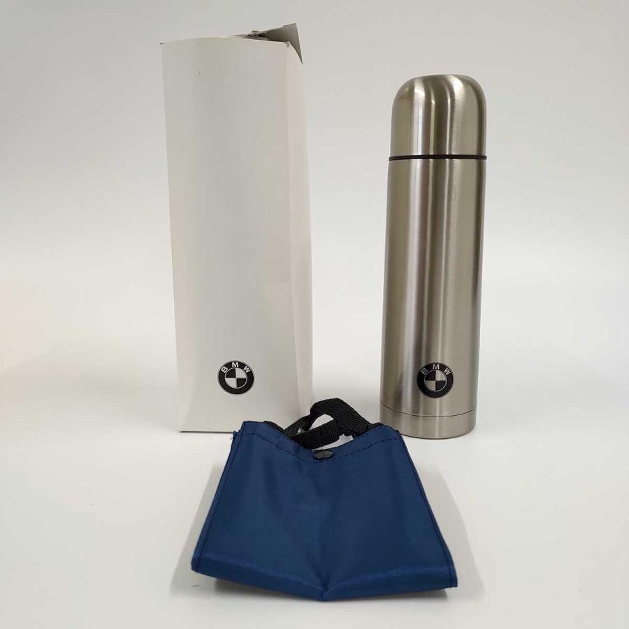 水筒(中古) 中古】BMW ポーチ付ステンレスボトル 470ml : カウカウキング Yahoo