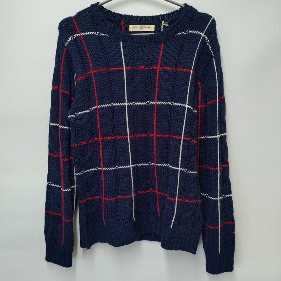 中古】LOUXS UNION WORKS ルークスユニオンワークス ニット 中古】LOUXS UNION WORKS ルークスユニオンワークス ニット