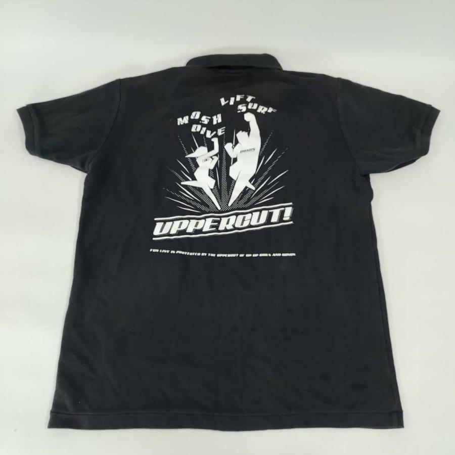 【中古】アップアップガールズ（仮） × BONDS UPPERCUT！ コラボ ポロシャツ LL ブラック メンズ｜kaucowking｜07