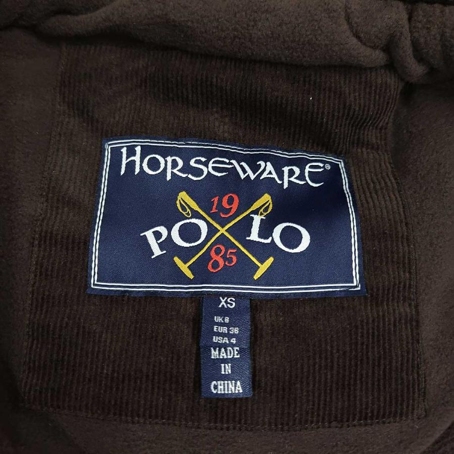 【中古・未使用品】HV HORSEWARE POLO heritage gilet ベスト XS ベージュ ブラウン レディース 乗馬 中古・未使用品】HV HORSEWARE POLO heritage gilet ベスト XS
