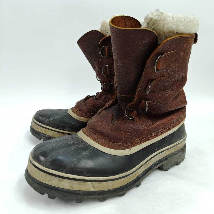 中古】ソレル CARIBOU カリブー ウール ウィンターブーツ 28cm 中古】ソレル CARIBOU カリブー ウール ウィンターブーツ 28cm