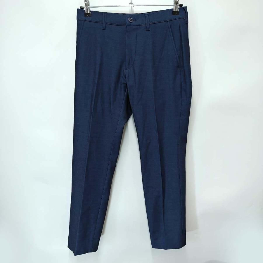 中古】ビースリー MAN ストレッチ パンツ B-THREE XS ネイビー 550045 