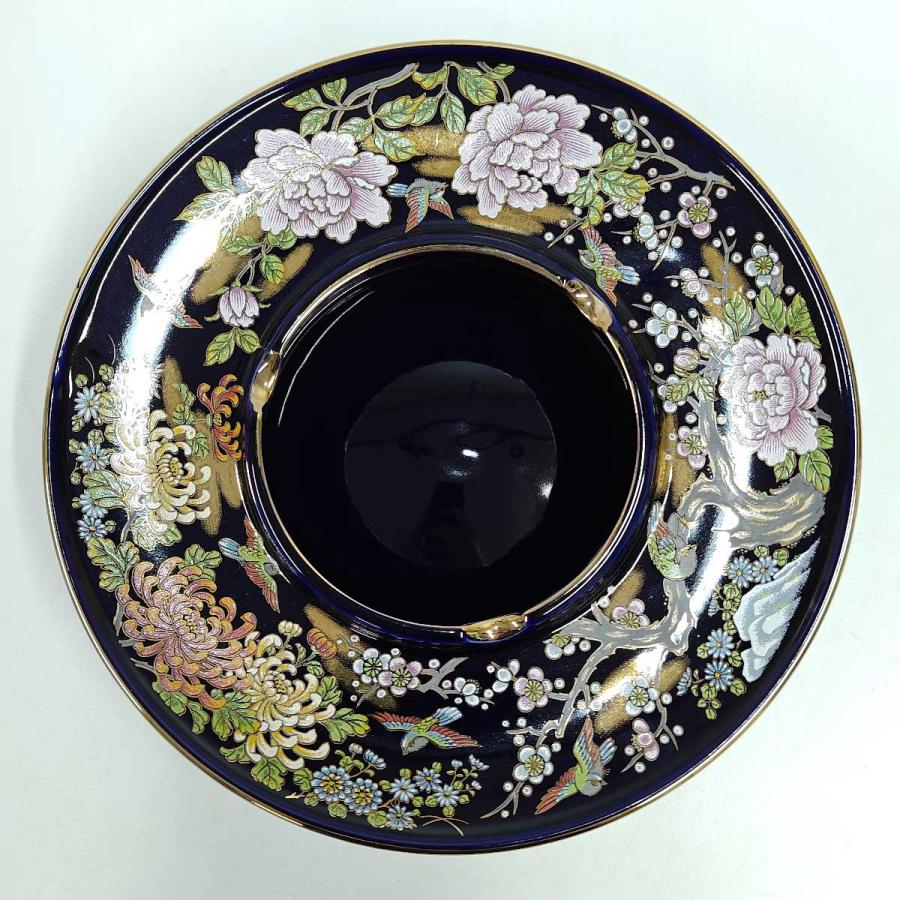 明陶　　豪華な灰皿 中古】明陶 灰皿 大型 陶器 骨董 : カウカウキング Yahoo