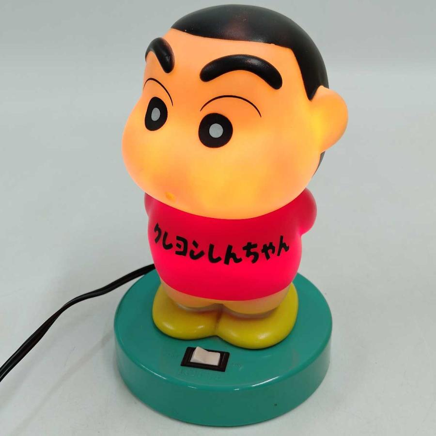 中古】レトロ 1993年 クレヨンしんちゃん おしゃべりライト LOTTE 