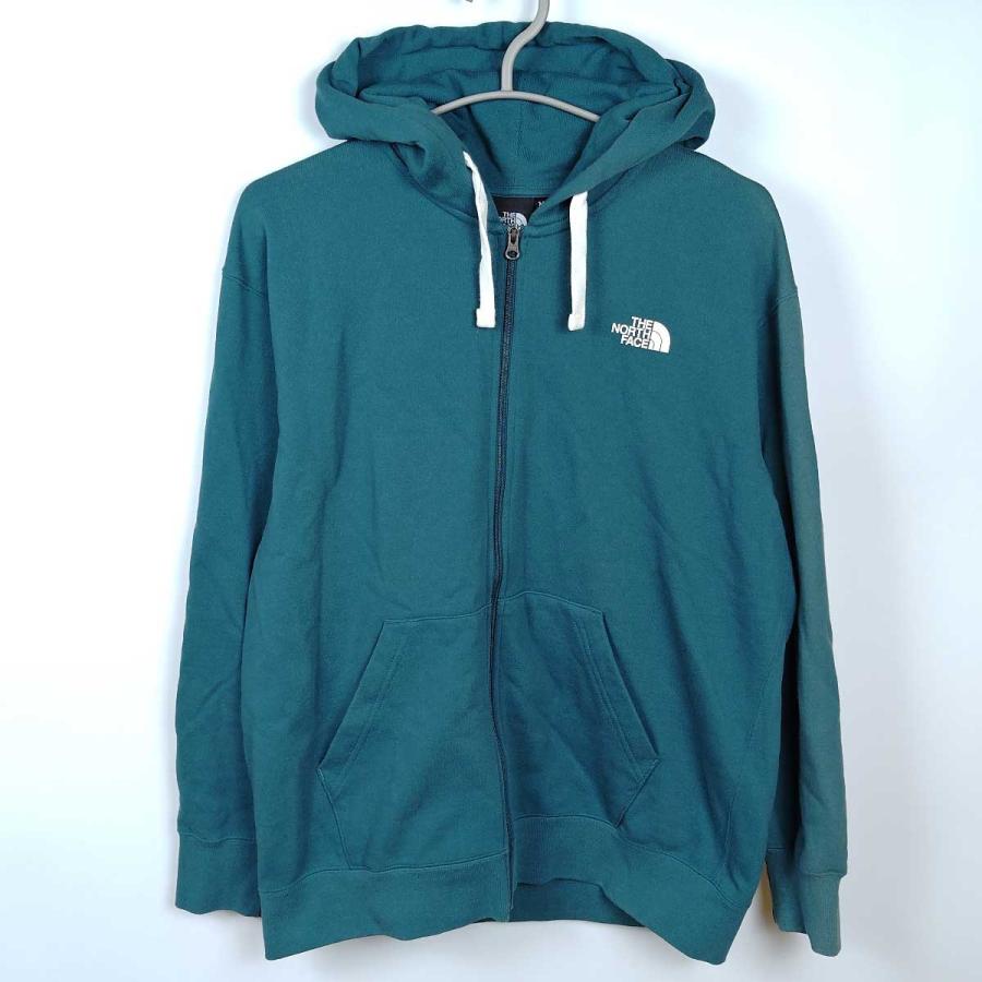 中古】ノースフェイス トレーナー スウェット フルジップフーディー M 