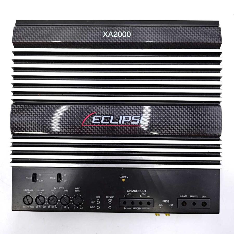 【中古】イクリプス ECLIPSE XA2000 2ch パワーアンプ : カウカウキング Yahoo!ショッピング店 - 通販 ...