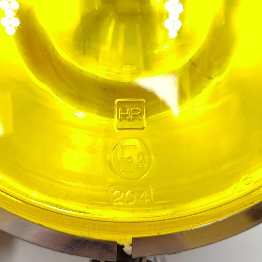 シビエ　フォグランプ　カバー付　黄色レンズ シビエ CIBIE 35 角型 当時物 フォグランプ イエローレンズ 旧車