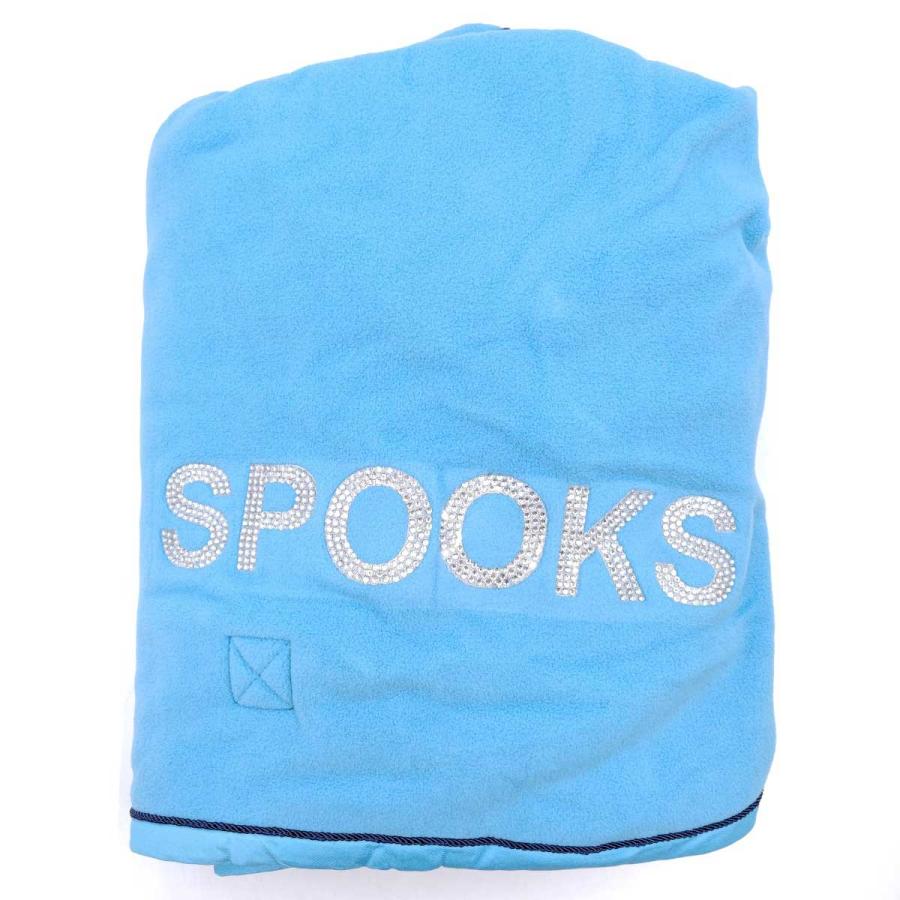 中古】Spooks スプークス blanket sparking ブランケット 145cm ブルー 