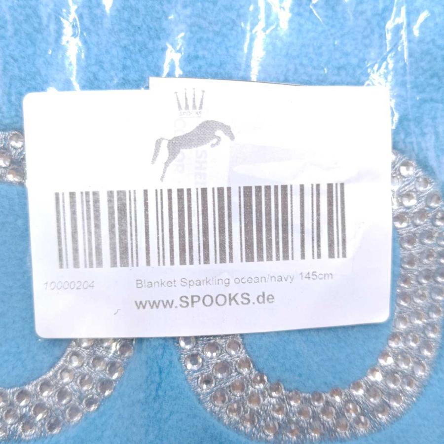 中古】Spooks スプークス blanket sparking ブランケット 145cm ブルー 