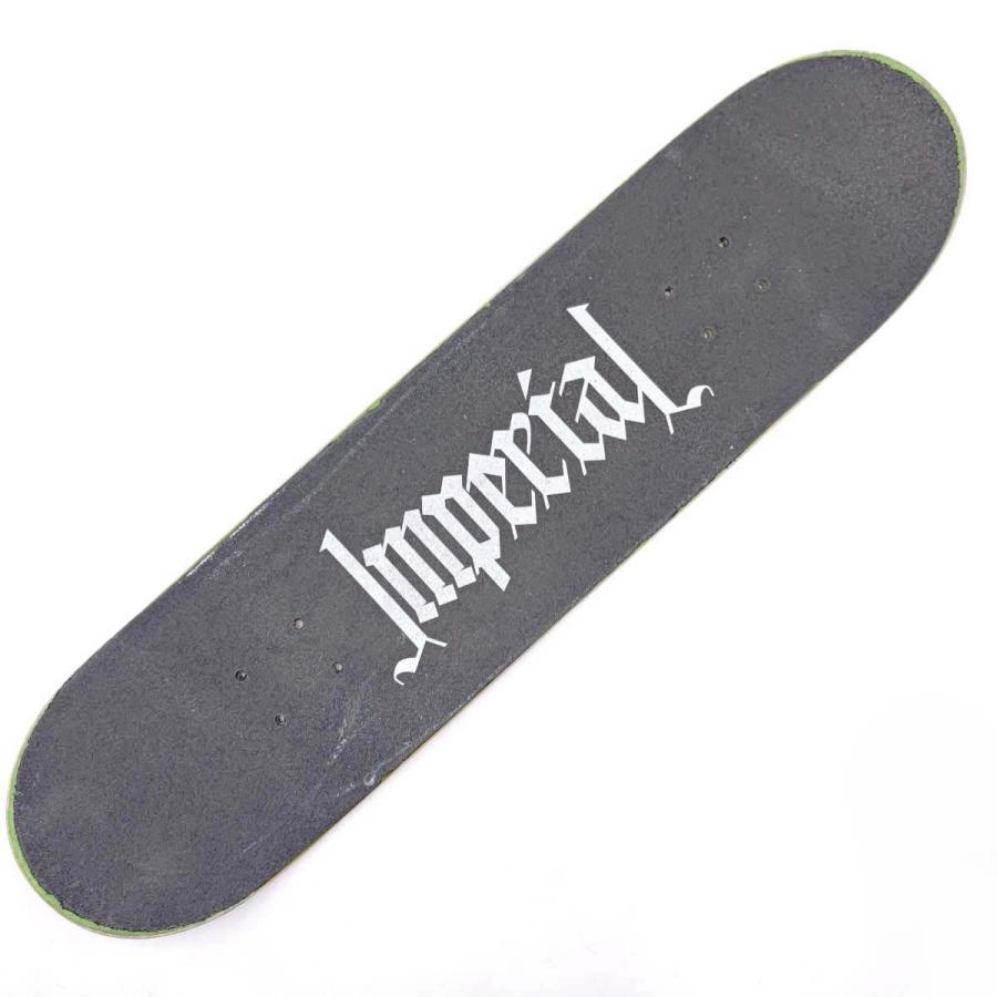中古】インペリアル IMPERIAL デッキ EYERU WHITE FLAT 7.75 スケボー