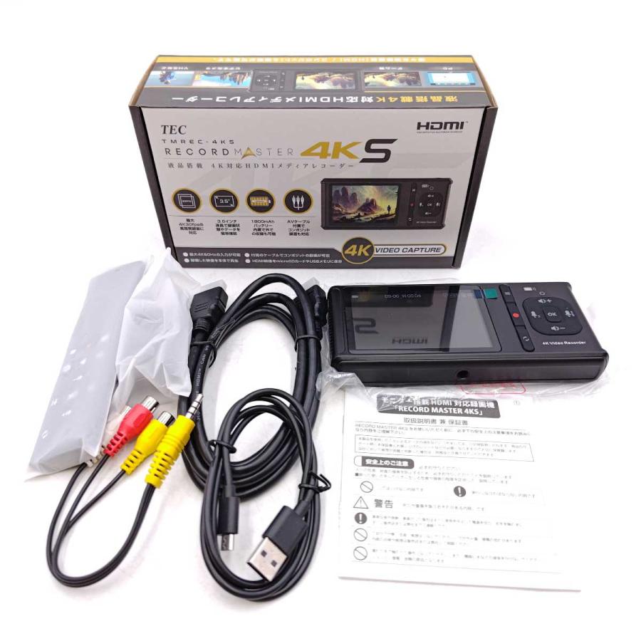 中古】テック TEC 4K60 4K対応 液晶モニター搭載HDMIメディア