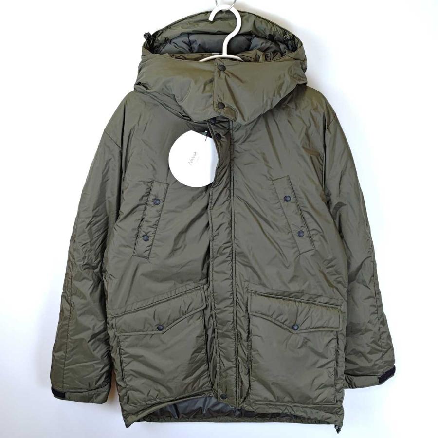 【未使用】ナンガ Blue  White 別注 オリジナル ダウン ジャケット XL カーキ E1AB10H5 メンズ NANGA 中古・未使用品】ナンガ Blue Snow White 別注 オリジナル ダウン