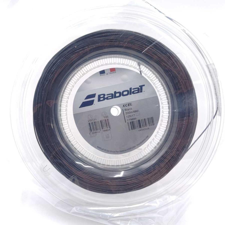 中古・未使用品】バボラ XCEL エクセル 125 硬式 テニス ストリング 