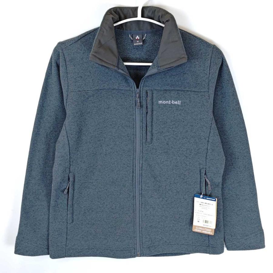 中古・未使用品】モンベル クリマツイード ジャケット M ブルー