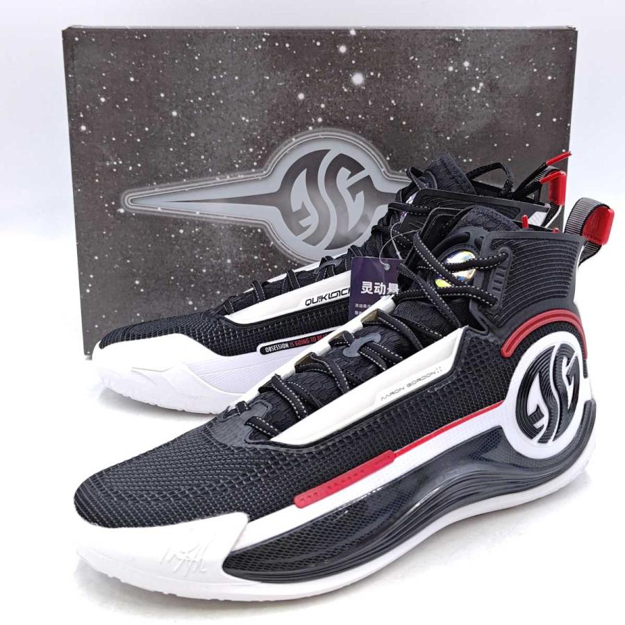 【未使用】361° AG4 SOAR アーロン・ゴードン バスケットボールシューズ 29cm ブラック/ホワイト W672341104-4 AARON GORDON バッシュ 中古・未使用品】361° AG4 SOAR アーロン・ゴードン バスケットボール