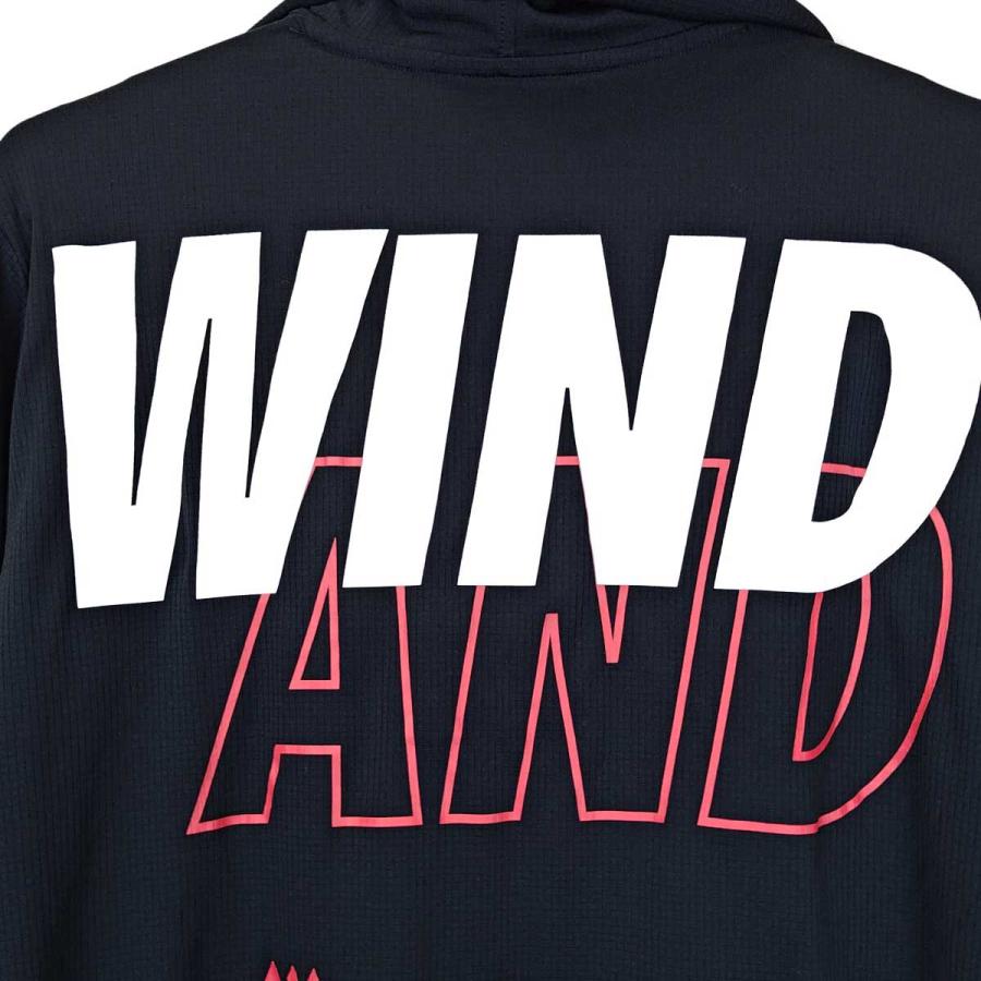 WIND AND SEA ウィンダンシー POLARTEC POWER DRY HOODIE コラボ 別注 ポーテック パワー ドライ フーディ S ブラック WDS-O-SIG-24-Q1-CS-02 メンズ 中古】WIND AND SEA ウィンダンシー POLARTEC POWER DRY HOODIE コラボ