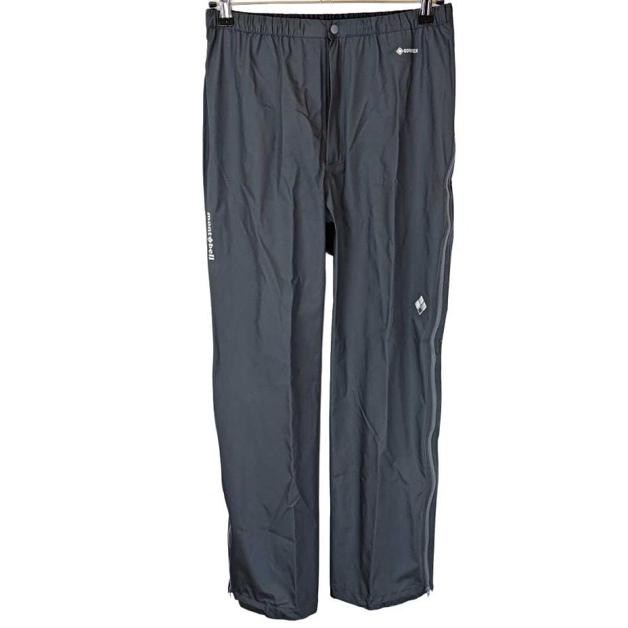 【未使用】モンベル GORE-TEX レインパンツ フルジップ L ダークグレー 1128728 レディース mont-bell トレッキング アウトドア 登山 中古・未使用品】モンベル GORE-TEX レインパンツ フルジップ L