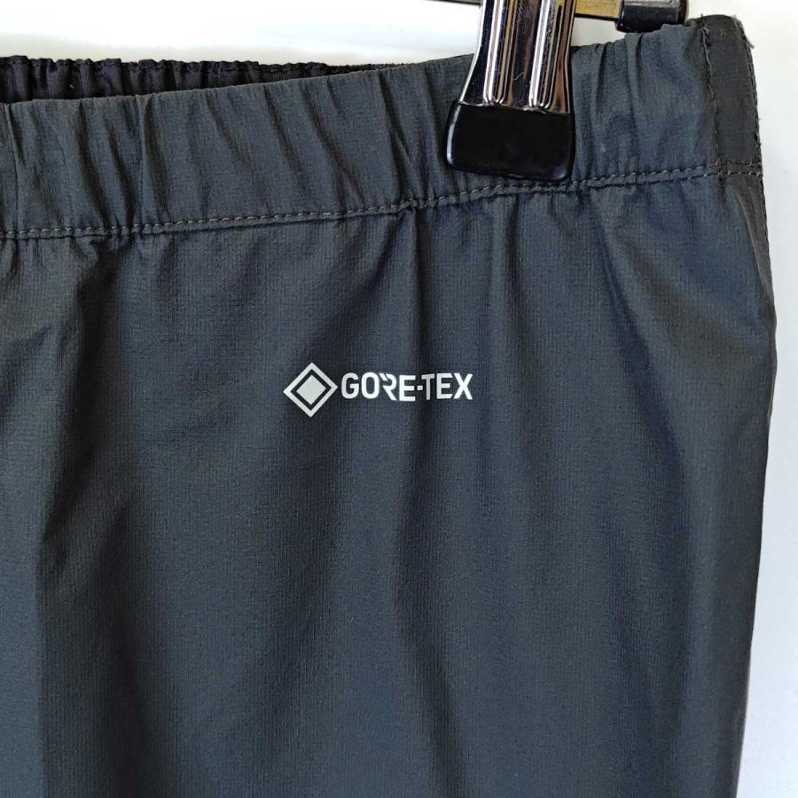 中古・未使用品】モンベル GORE-TEX レインパンツ フルジップ L