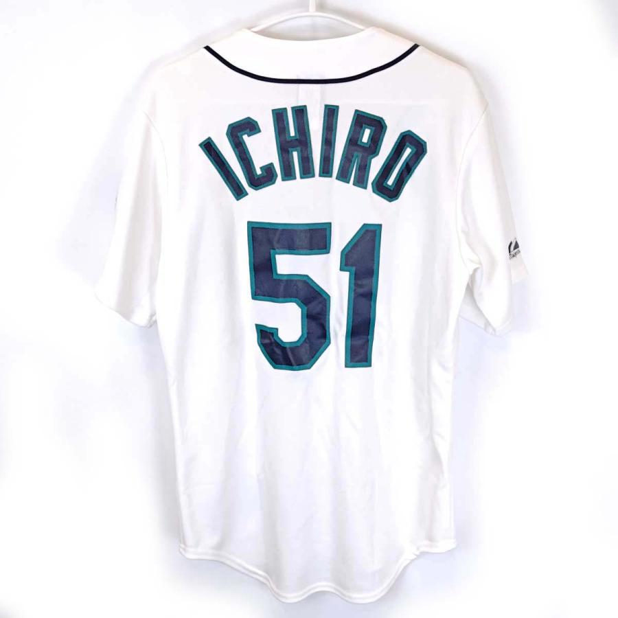 中古】マジェスティック シアトル マリナーズ ＃51 イチロー