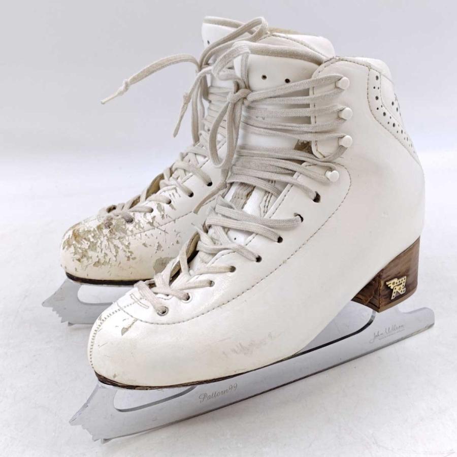 中古】RISPORT リスポート スケート靴 RF3 PRO White C幅 フィギュア