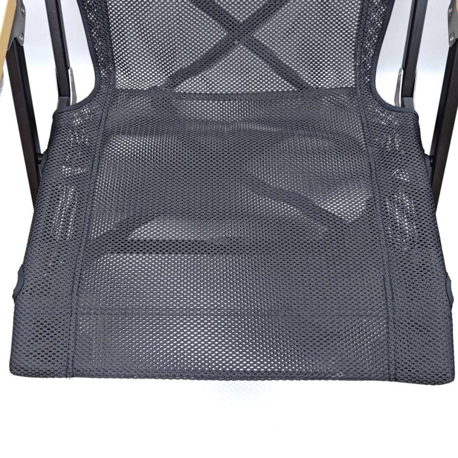 中古】スノーピーク メッシュローチェア30 リッチブラック LV-110M-RB