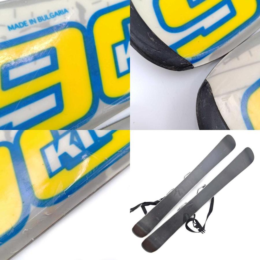 中古】KAZAMA カザマ ファンスキー KIBBY90 ショートスキー スキー板