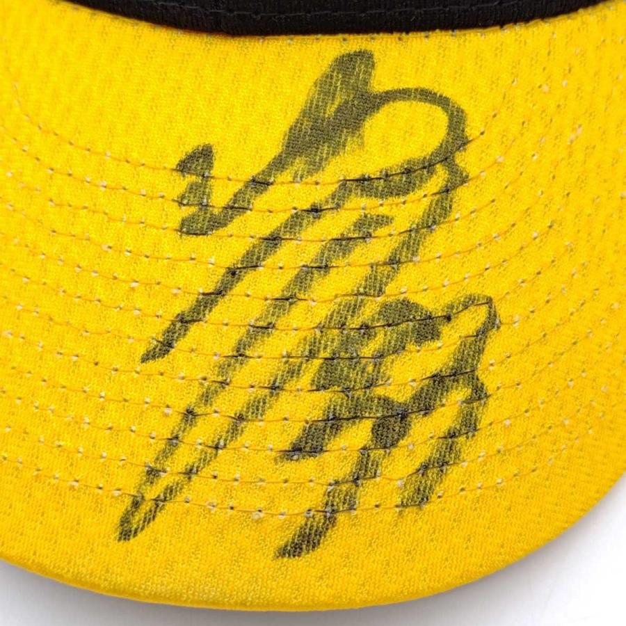 中古】阪神タイガース 実使用 帽子 キャップ #33 糸原健斗 支給品 NPB