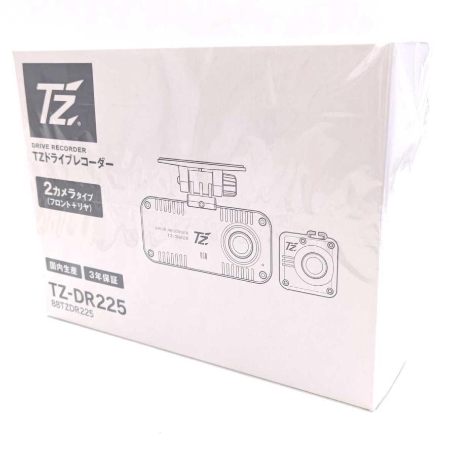 【中古・未使用品】TZ ドライブレコーダー 2カメラタイプ TZ-225P 中古・未使用品】TZ ドライブレコーダー 2カメラタイプ TZ-225P