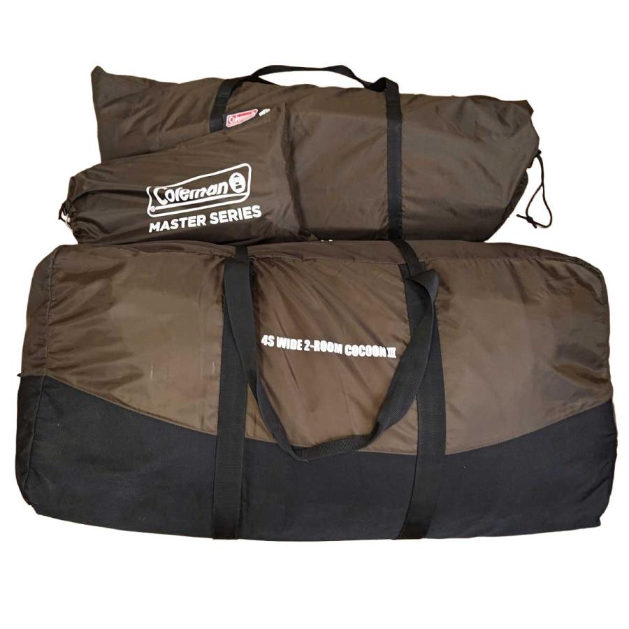 未使用級　Coleman 4Sワイド2ルーム　コクーン グランドシート 中古】コールマン 4Sワイド2ルームコクーン3 テント 2000036431