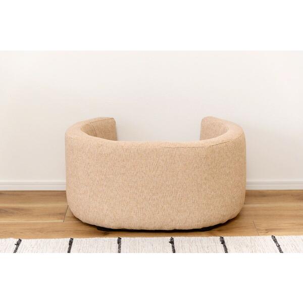 AZUMAYA ペットソファ PET-72IV 完成品 約W58×D44×H29.5×SH15  送料無料の画像