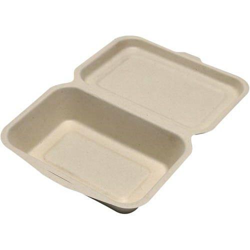 ストリックスデザイン 未晒しバガスモールドフードパックS25枚×8