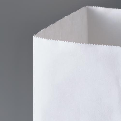 カウネット　ＦＳＣ認証（Ｒ）　丸紐手提げ袋　Ｌ　５０枚×６　白