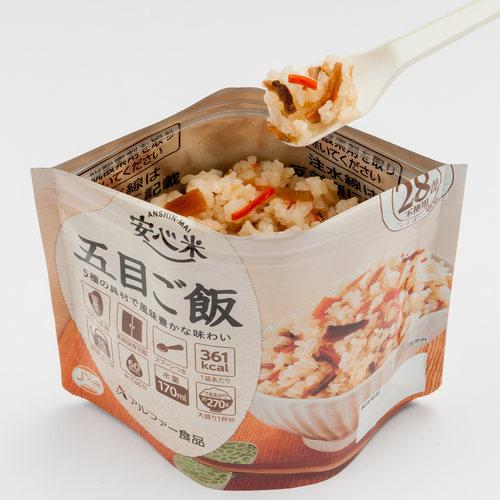 安心米　五目ご飯　１００ｇ　１ケース　５０食分_2